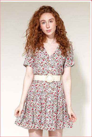 Pink Martini || The Aubrey Dress (Green)