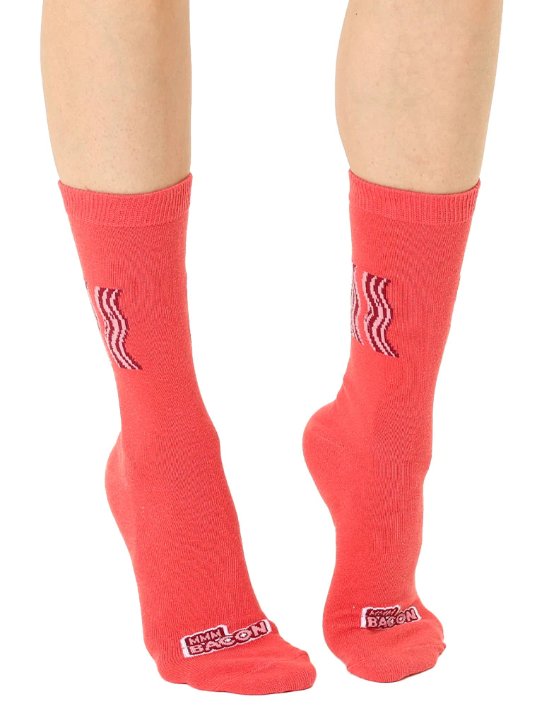 "Bacon" 3D Crew Socks