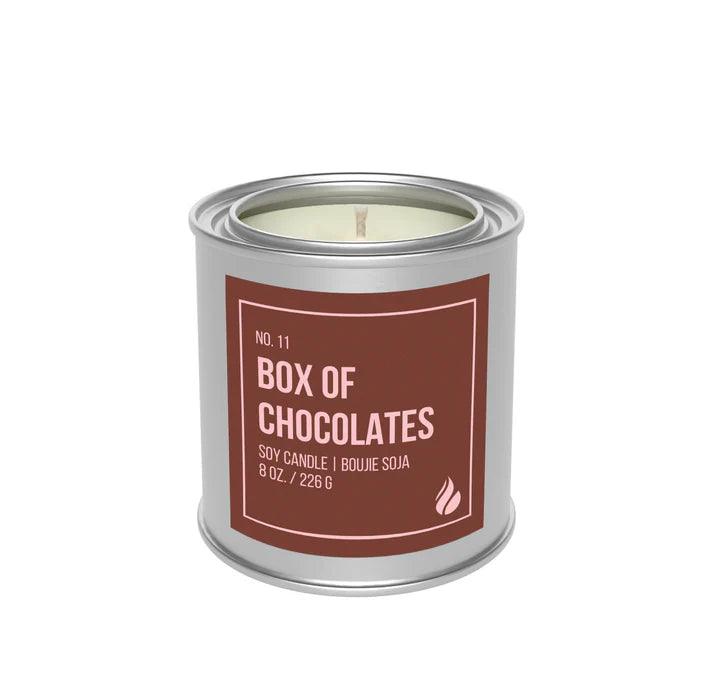 *Canadian Brand* The Company Flare | No. 10 Box of Chocolates 8oz Soy Candle (Large)