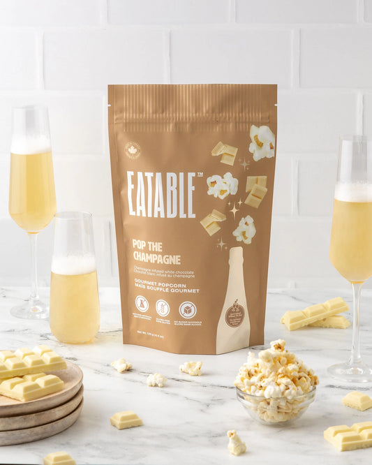 Eatable || "Pop the Champagne" Gourmet Popcorn 125g