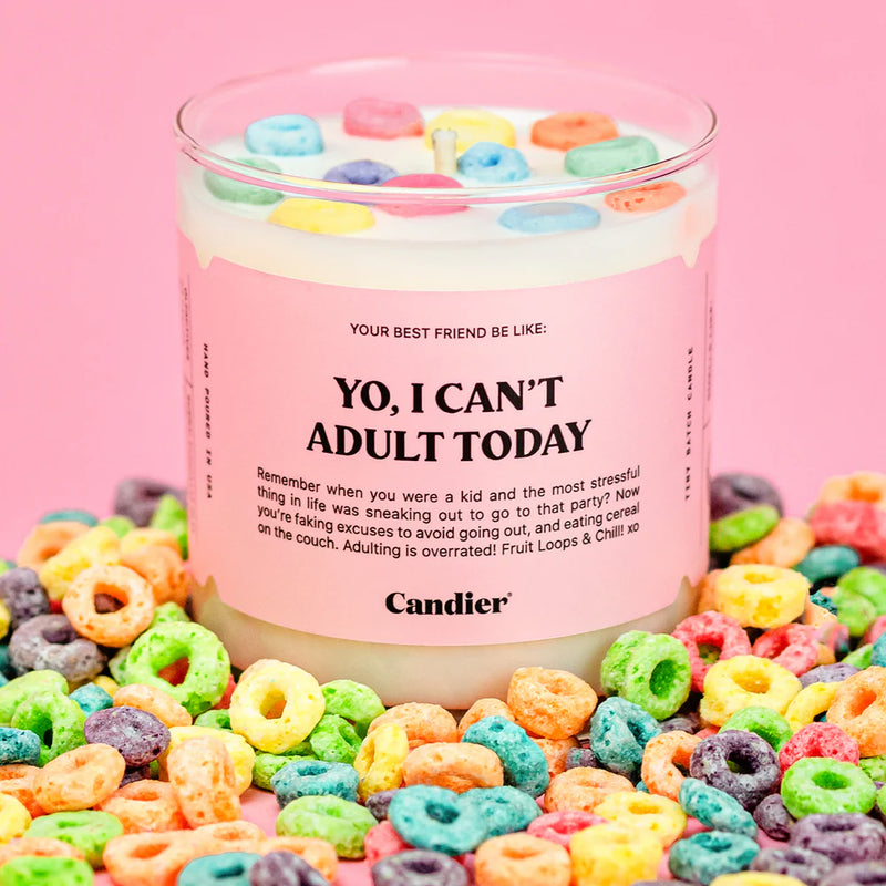 Ryan Porter || Yo, I Can't Adult Today || Soy Candle