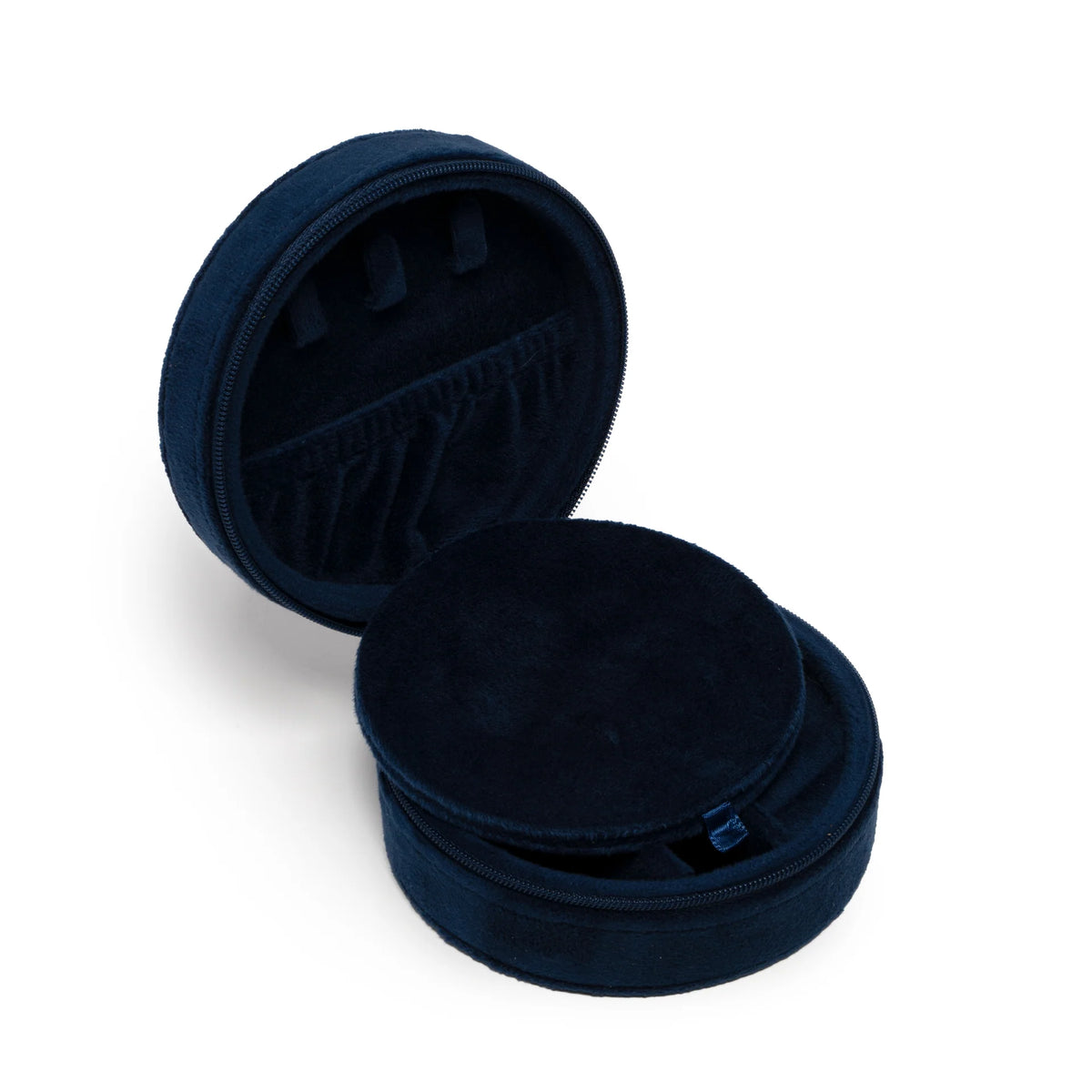 Zipper Cat Velvet Jewelry Box w/ Mirror