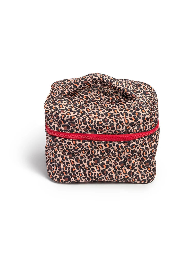 Cheetah Print Cosmetic Case