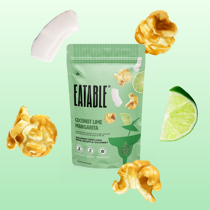Eatable || "Coconut Lime Margarita" Gourmet Popcorn 125g