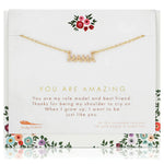 "You Are Amazing, Mama" Necklace & Card