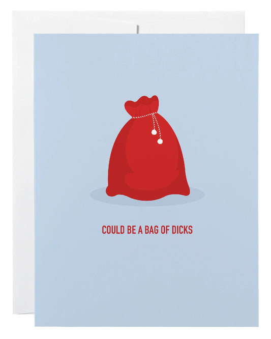 *Canadian Brand* | "Could be a Bag of Dicks" Holiday Card