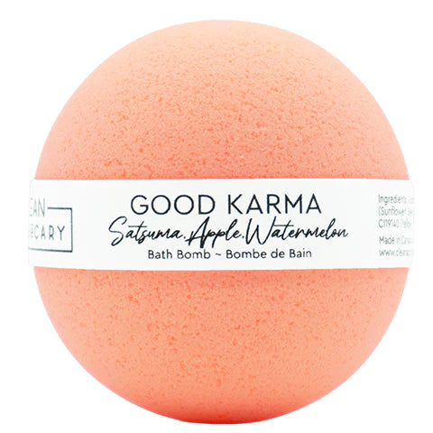 Good Karma - 200g Bath Bomb (Satsuma, Apple & Watermelon)
