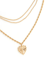 HART | GOLD LAYERED HEART PENDANT NECKLACE