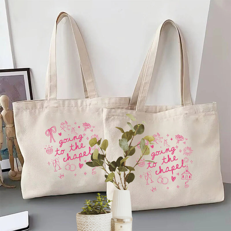 "Going to the Chapel" Tote Bag