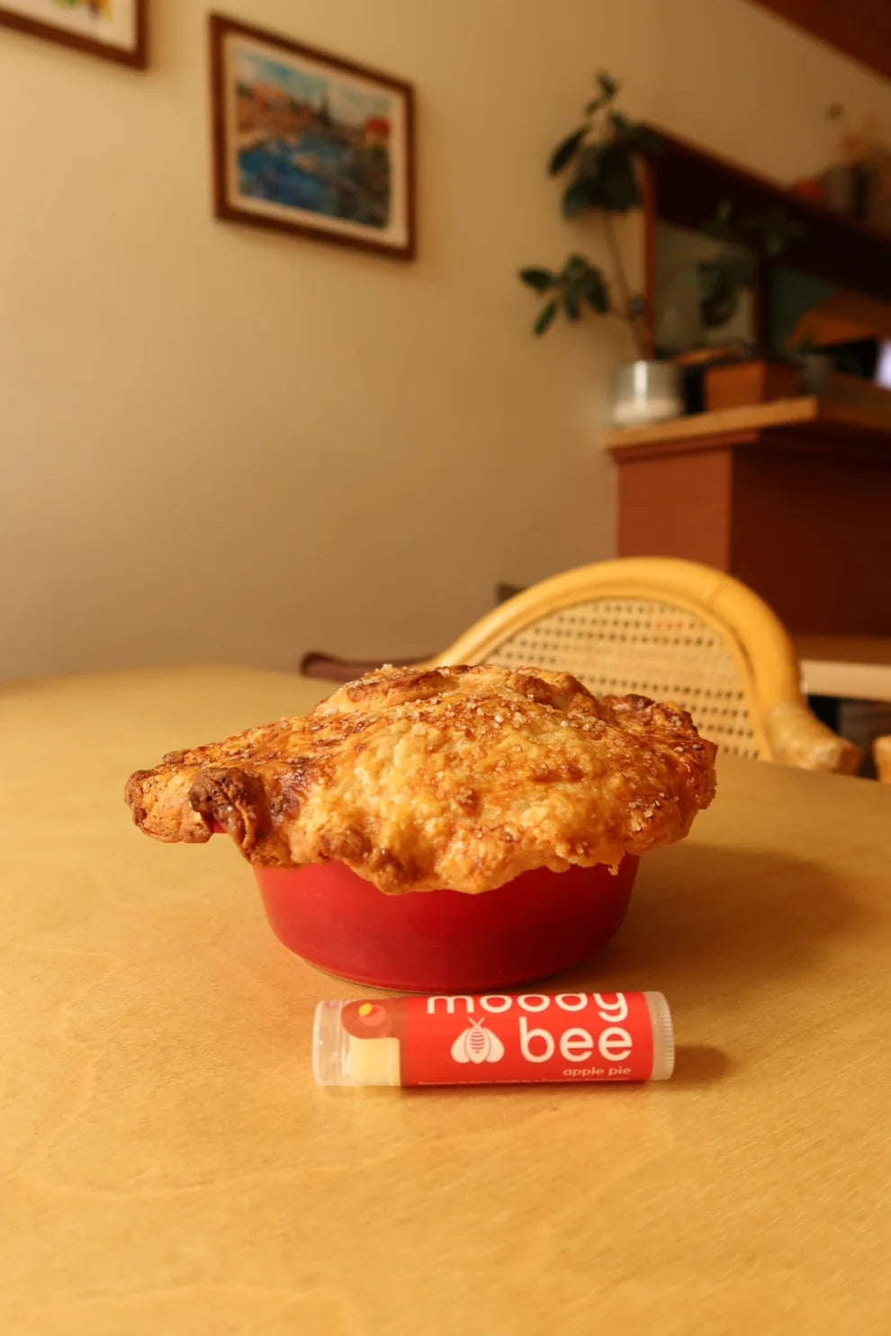 *Canadian Brand* Moody Bee | Apple Pie Beeswax Lip Balm