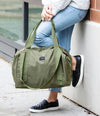 Triple Threat Foldable Duffle Bag (Olive)