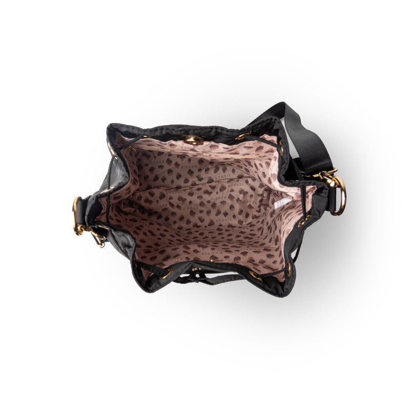 Aries Convertible Bucket Bag (Black)
