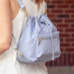 Aries Convertible Bucket Bag (Powder Blue)