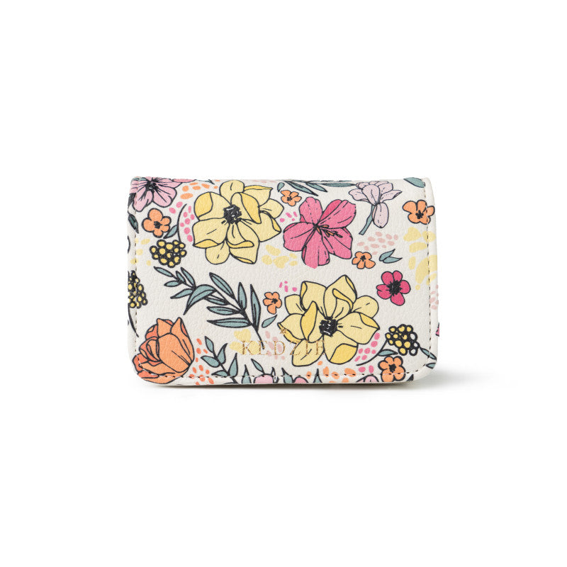 "Full Bloom" Essentials Only Cash & Card Wallet