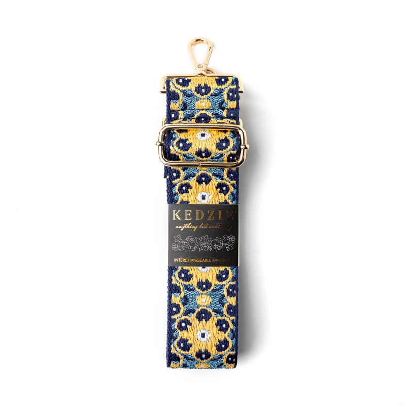 Embroidered Interchangeable Straps || Rosewood Collection || Marigold