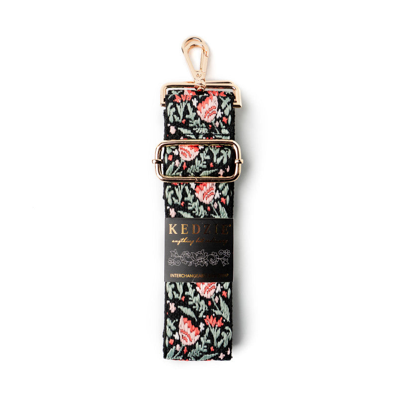 Embroidered Interchangeable Straps || Rosewood Collection || Rosewood
