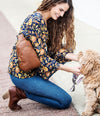 Sunset Sling Bag || Chestnut