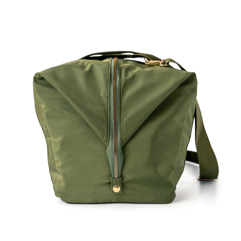 Triple Threat Foldable Duffle Bag (Olive)