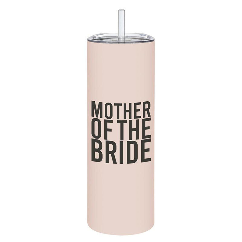 "Mother of the Bride" 20oz Matte Tumbler w/ Straw