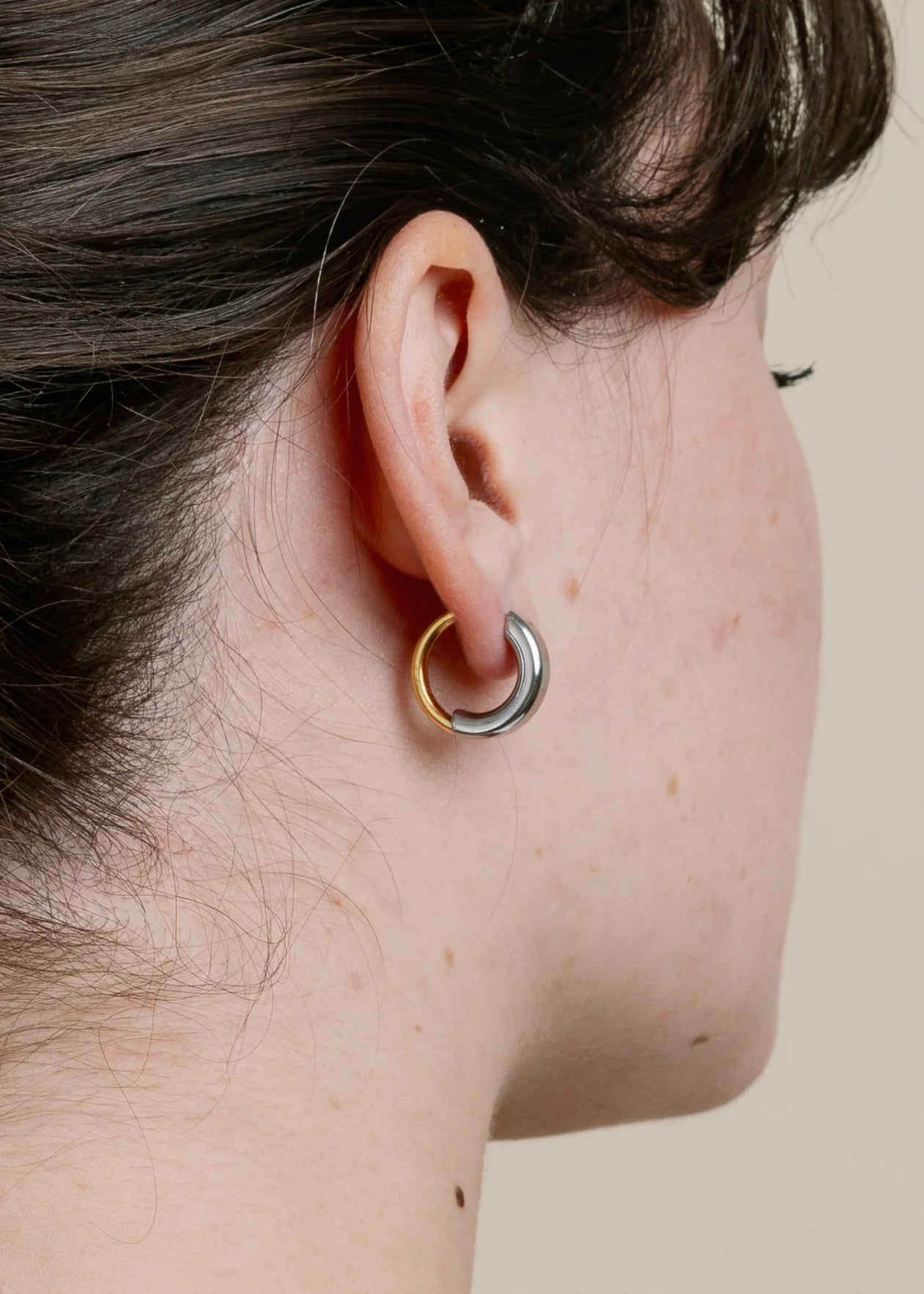 Lila Intermix Hoops