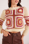 MINKPINK || Norah Crochet Sweater