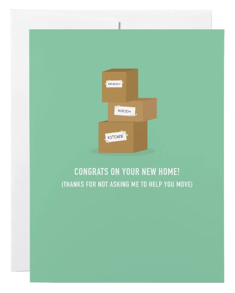 "Congrats on your New Home" New Home Card