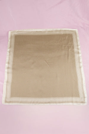 Square Polka Dot Pattern Scarf