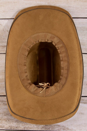 Tiny Buckle Detail Cowboy Hat (3 Colors)