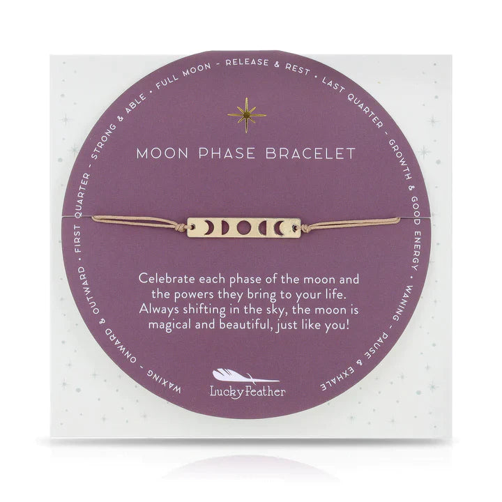 Moon Phase Bracelet (Gold)