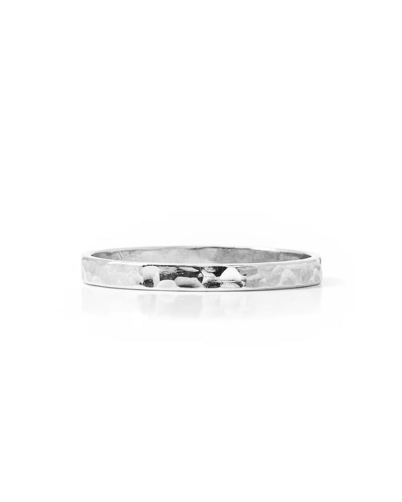 MARTEL | STERLING SILVER HAMMERED RING