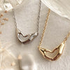"Love Hands" Charm Necklace (Gold or Silver)