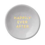 "Happily Ever After" Ceramic Dish & Earring Set