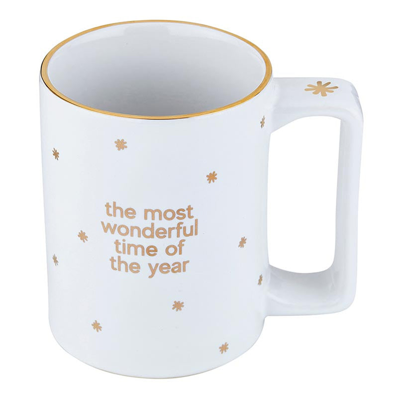 Gold Foil Mug || "The Most Wonderful Time of the Year"