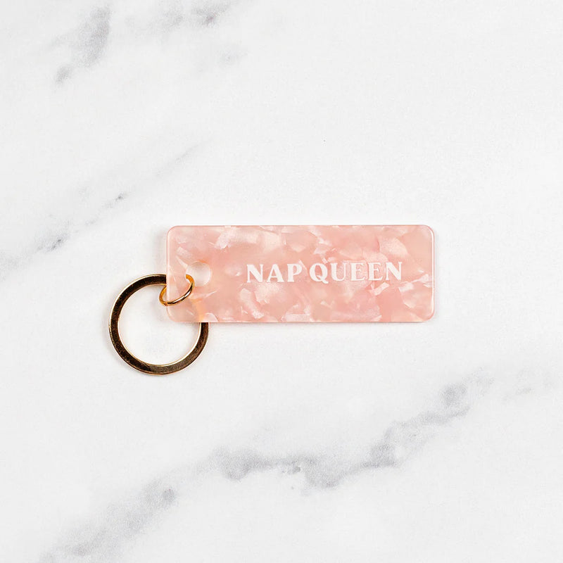 "Nap Queen" Acrylic Keychain