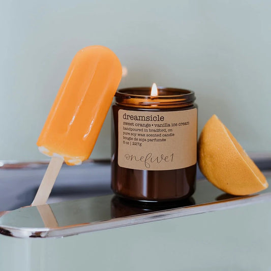 *Canadian Brand* | "Dreamsicle" 8oz Soy Candle