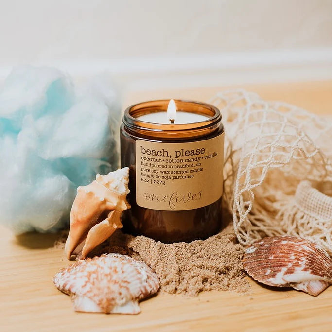 "Beach, Please" 8oz Soy Candle