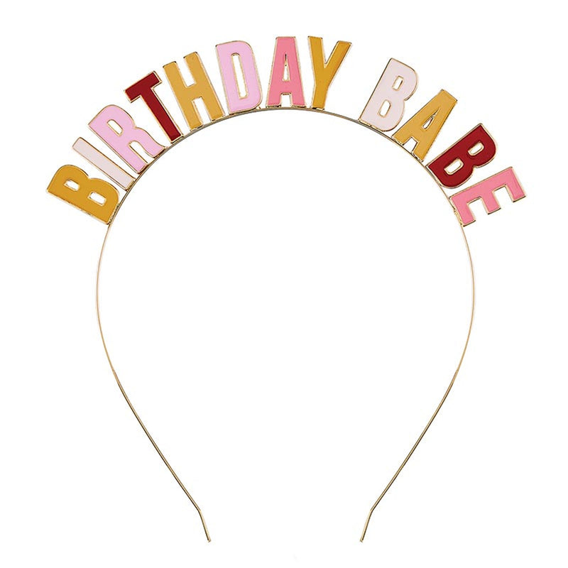 "Birthday Babe" Headband