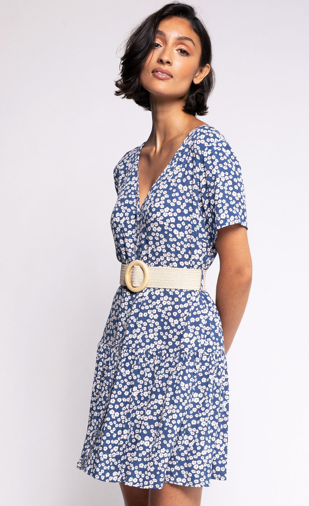 Pink Martini || The Lylou Dress (Blue)