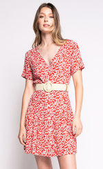 Pink Martini || The Lylou Dress (Red)