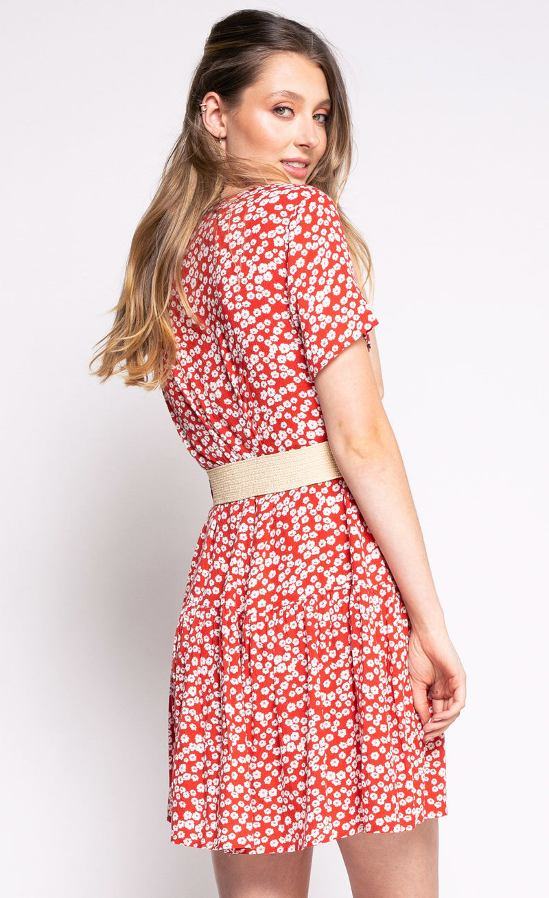 Pink Martini || The Lylou Dress (Red)