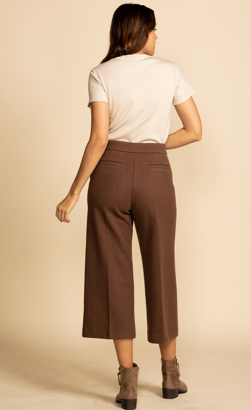 Pink Martini || The Nadia Pant (Brown)