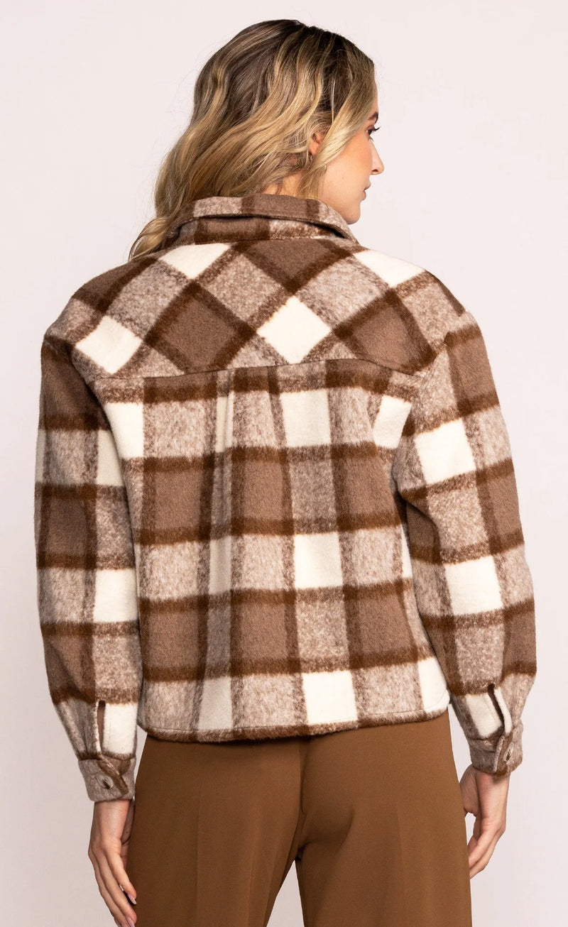 Pink Martini || The Delilah Coat (Brown)