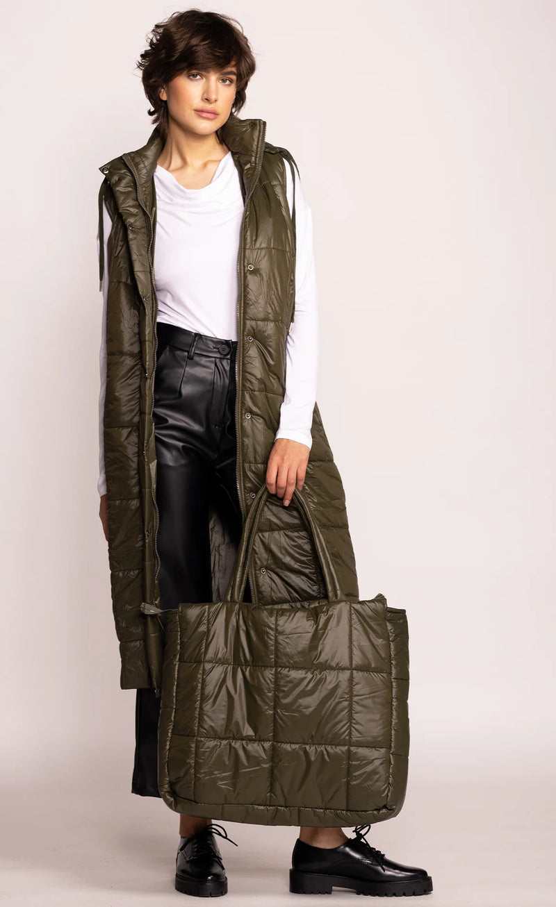Pink Martini || The Larisa Vest (Olive)