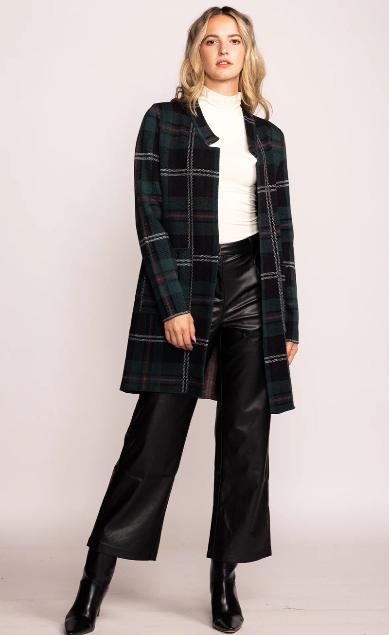 Pink Martini || The Harmon Cardigan (Green)