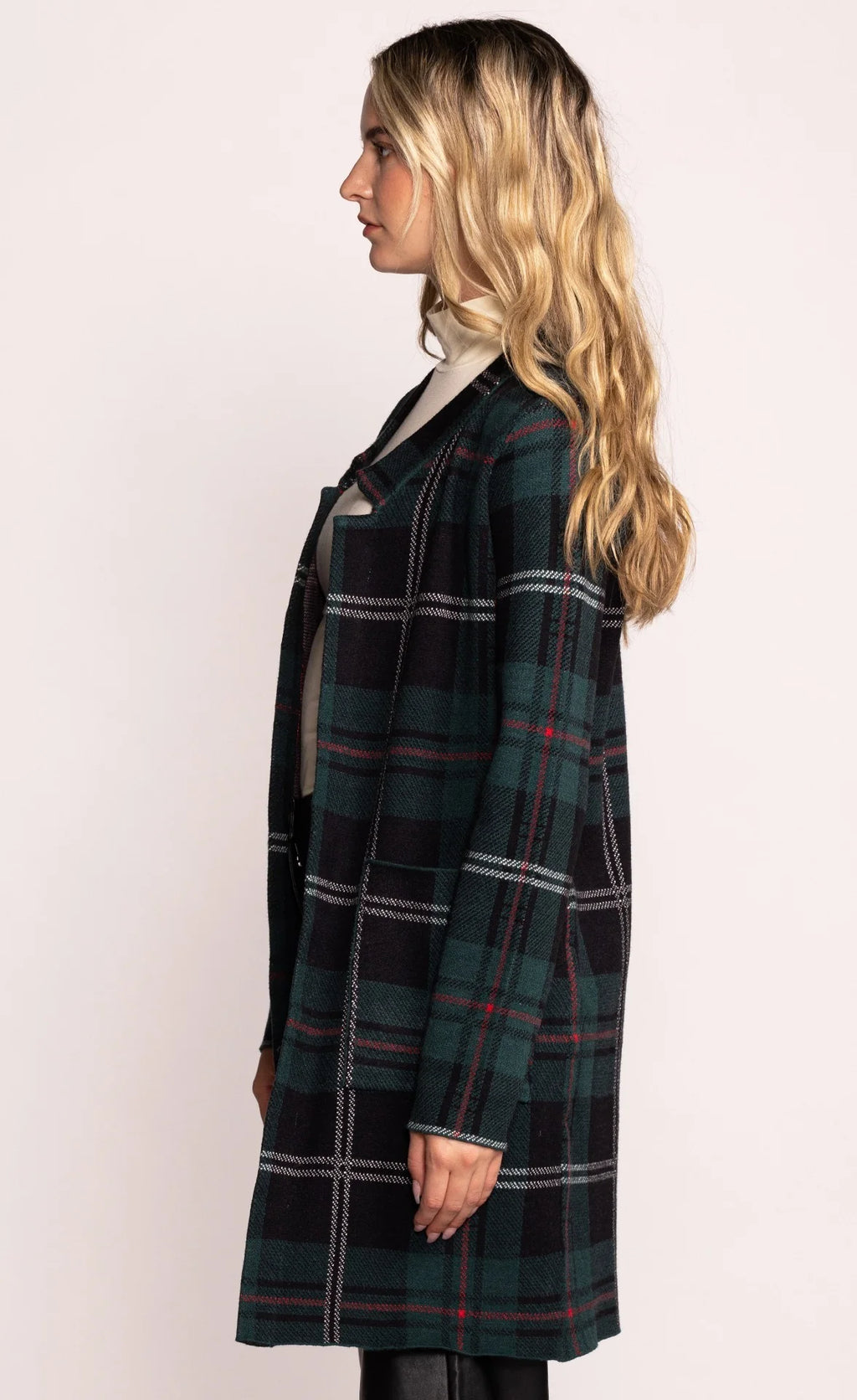 Pink Martini || The Harmon Cardigan (Green)