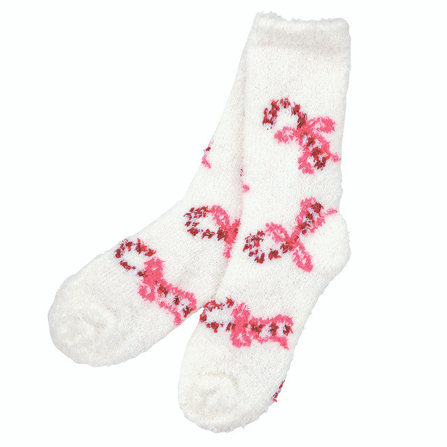 Cozy Socks Ornament - Candy Canes