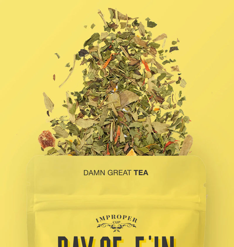 Improper Cup || "Ray of F'in Sunshine" Herbal Tea