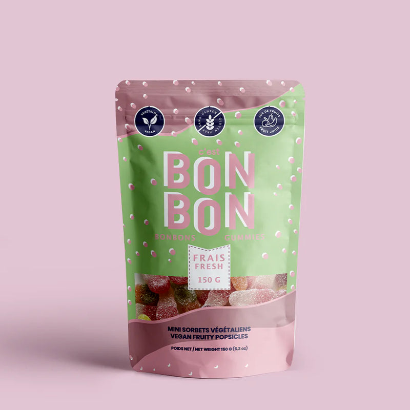 C'est BonBon || Vegan Fruity Popsicles Gummy Candies