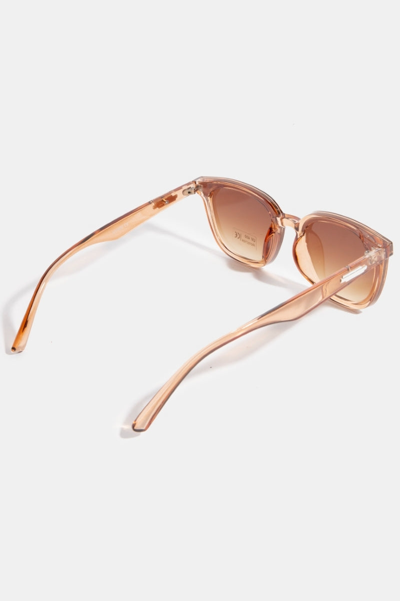 Simple Square Frame Sunglasses (4 Colors)