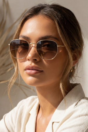 Metal Frame Sunglasses (4 Colors)